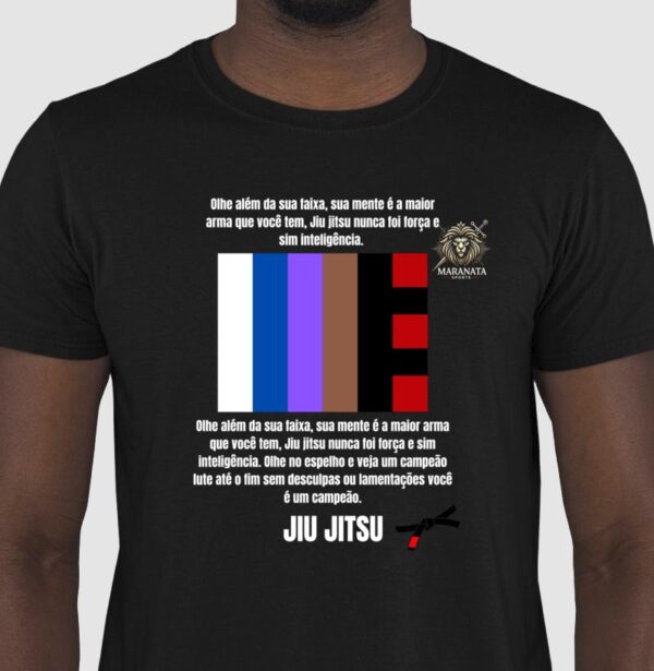 Blusa Jiu-Jitsu – "Olhe Além de Sua Faixa"